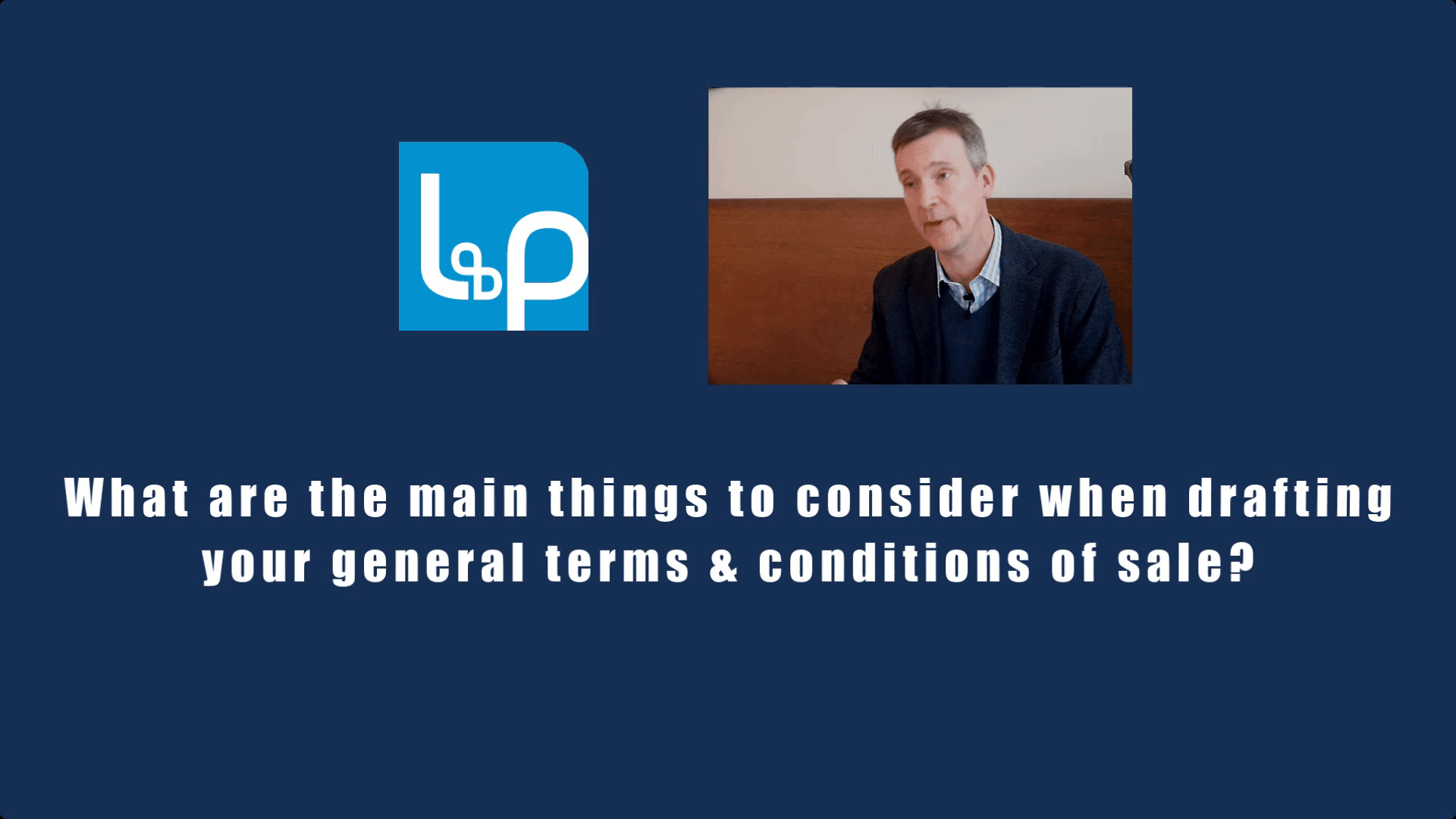 Terms and conditions of sale advice from lawyer Kelly Logan